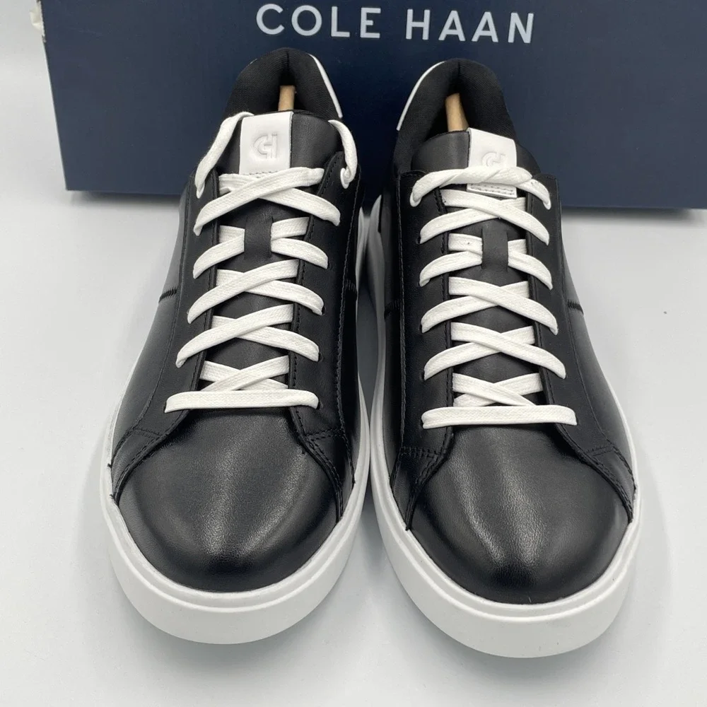 Cole Haan‎ Women's 10 Grand Crosscourt Coaster Sneakers Black / White New W32150